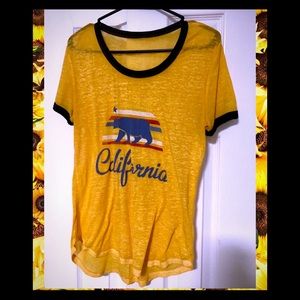CALIFORNIA BURNOUT TEE VINTAGE TEE